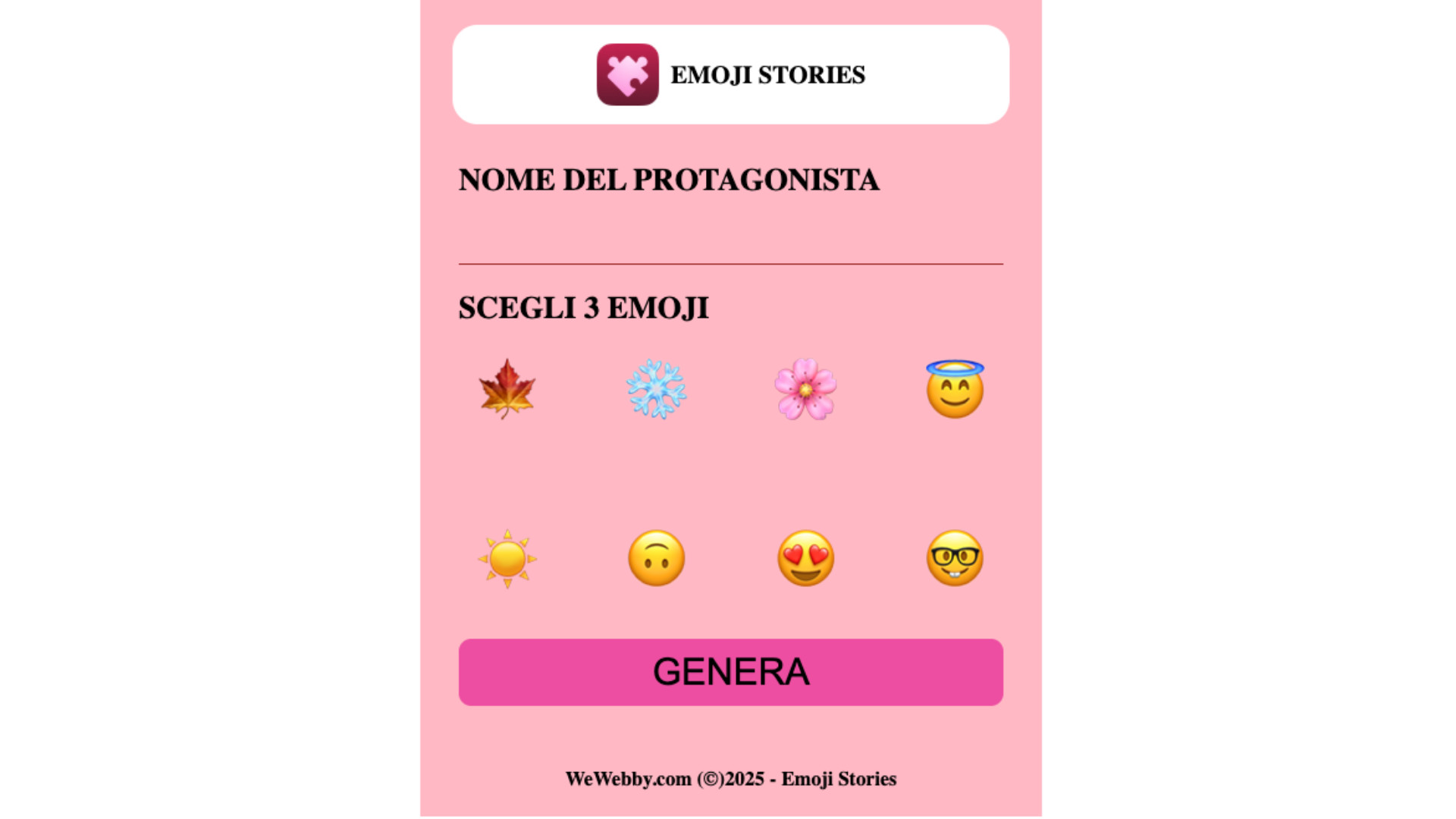 AI Emoji Stories